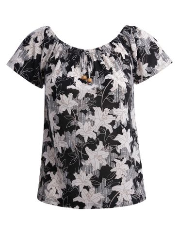 Blusa Ciganinha Feminina PRETO