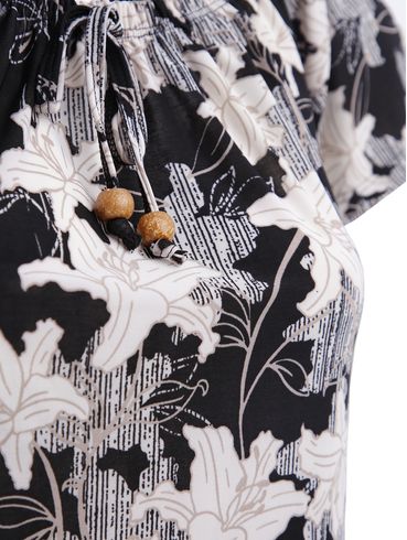 Blusa Ciganinha Feminina PRETO