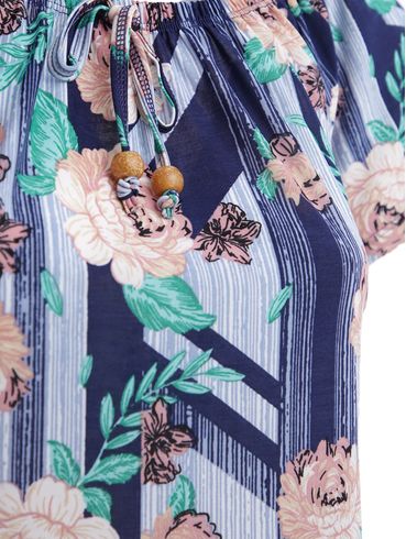 Blusa Ciganinha Feminina AZUL