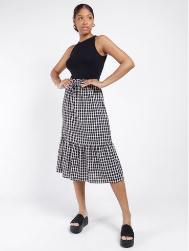 Blusa Canelada Autentique Feminina PRETO