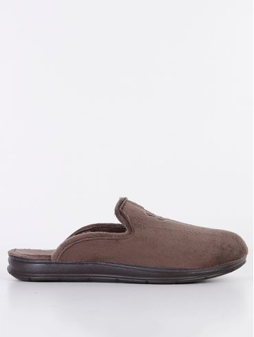 Pantufa Pegada Masculina MARROM