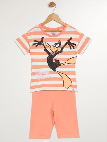 Conjunto Curto Infantil para Menina - ROSA