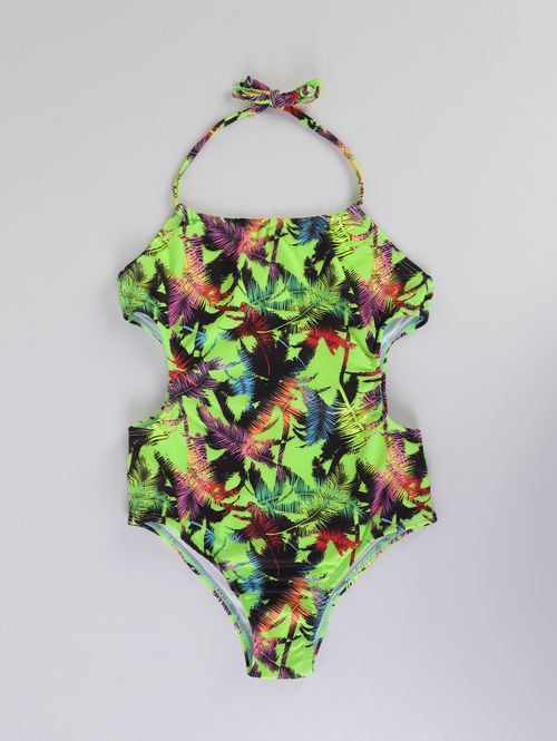 Maiô Juvenil Para Menina - VERDE