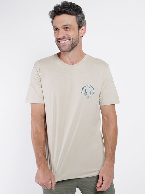 Camiseta Manga Curta Vels Masculina OFF WHITE