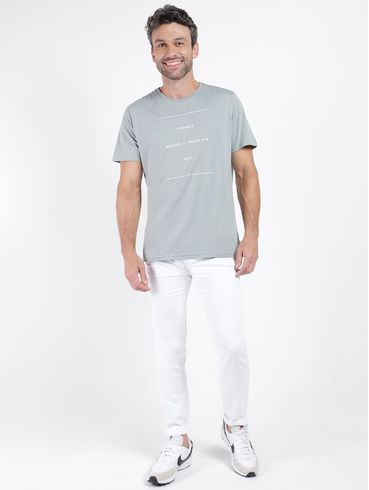 Camiseta Manga Curta Masculina VERDE