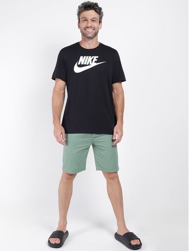 Camiseta Esportiva Nike Icon Futura Masculina Preto