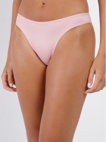 Kit com 03 Calcinhas Femininas BRANCO/NUDE/ROSA