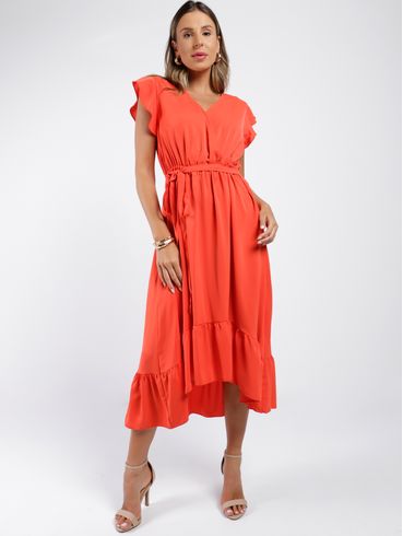 Vestido Feminino LARANJA