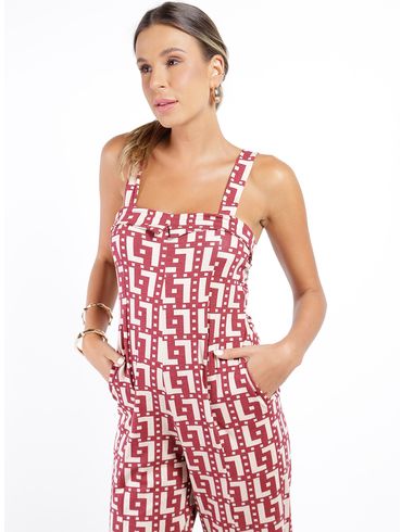 Macacão Feminino BORDO