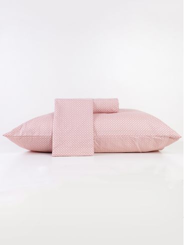 Jogo de Lençol Queen Simples Altenburg ROSA