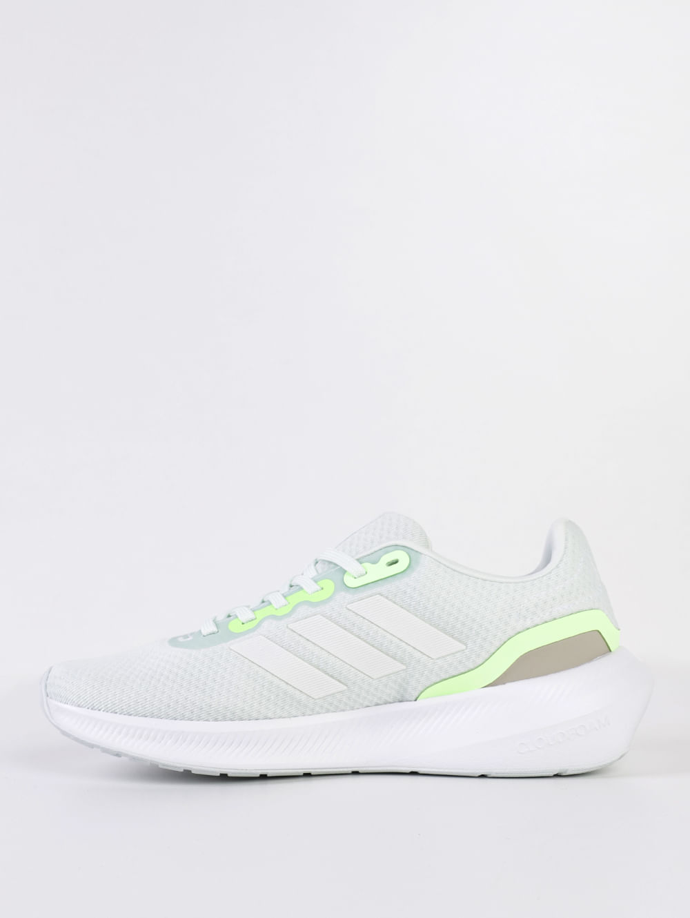 Tenis Esportivo Adidas Runfalcon 3.0 Feminino BRANCO VERDE Lojas Pompeia