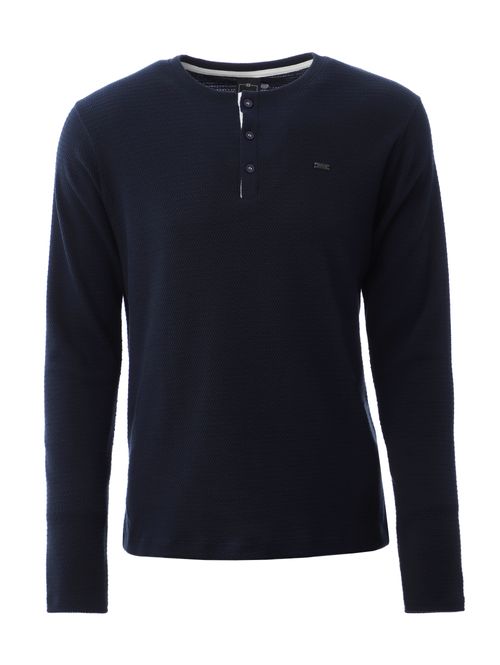 Camiseta Manga Longa Masculina MARINHO