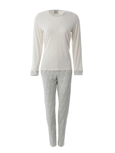 Pijama Longo Feminino OFF WHITE