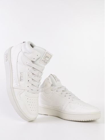 Tênis Cano Alto Fila Classic Mid Masculino BRANCO/PRATA/BEGE
