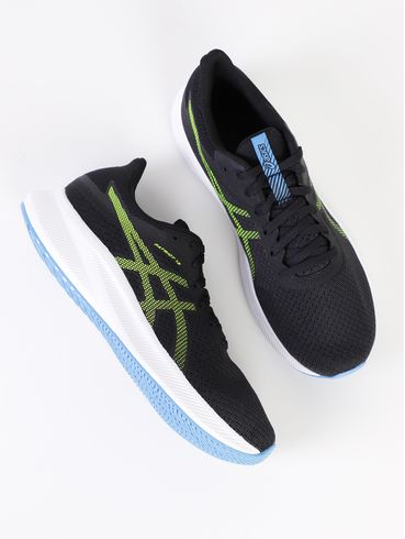 Tênis Esportivo Asics Patriot 13 Masculino PRETO/VERDE