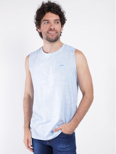 Camiseta Regata Masculina AZUL