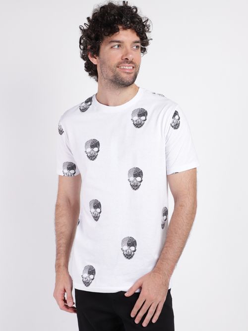 Camiseta Manga Curta Vels Masculina BRANCO