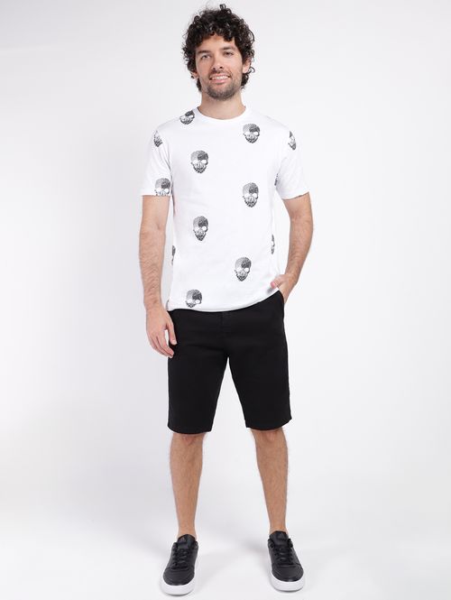 Camiseta Manga Curta Vels Masculina BRANCO