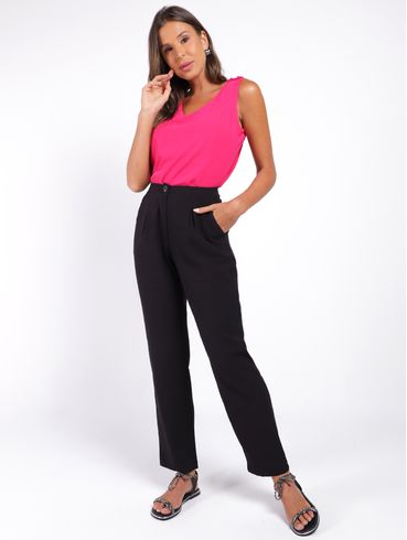 Blusa Regata Feminina Rosa Pink