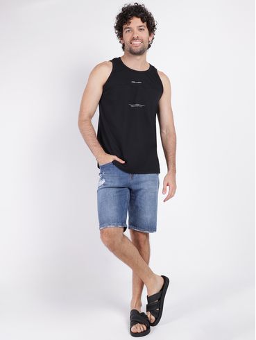 Camiseta Regata Masculina PRETO
