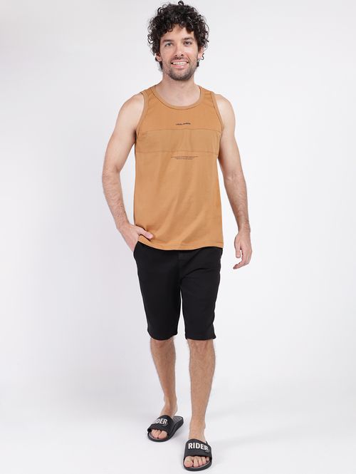 Camiseta Regata Masculina CARAMELO