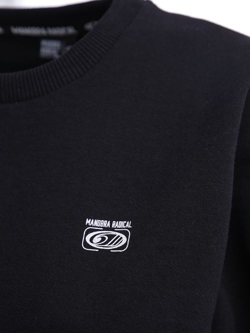 Moletom Básico Feminino Preto