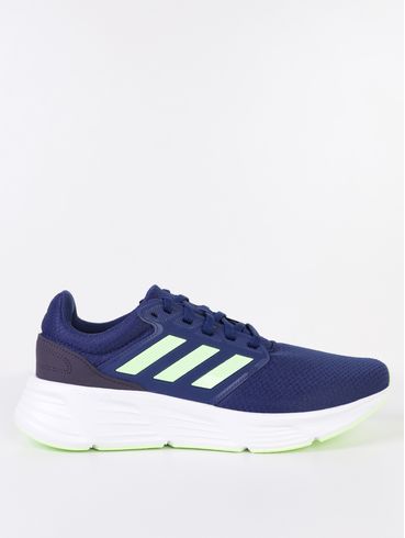 Tênis Esportivo Adidas Galaxy 6 Masculino AZUL/VERDE