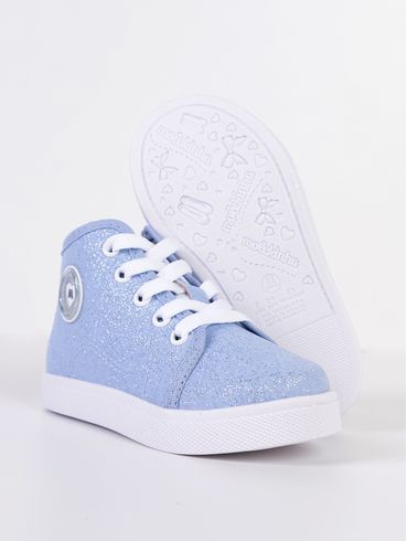 Tênis Molekinha Infantil Para Bebê Menina - AZUL