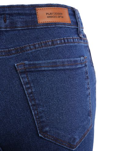 Calça Jeans Cigarrete Feminina AZUL