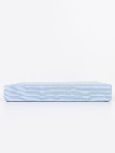 Capa de Colchão Solteiro Azul