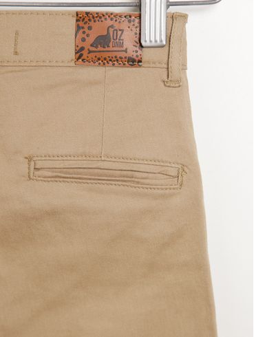 Calça Sarja Infantil Para Menino - CAQUI