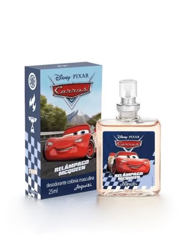Deo Colônia Disney Carros Jequiti Infantil  25ml UNICO