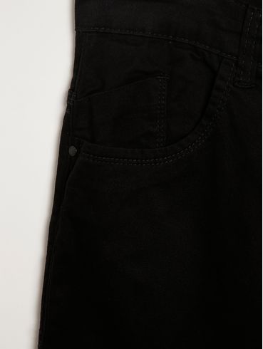 Calça Sarja Mokkai Plus Size Masculina PRETO