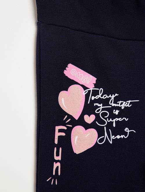 Conjunto Longo Infantil Para Menina - CORAL