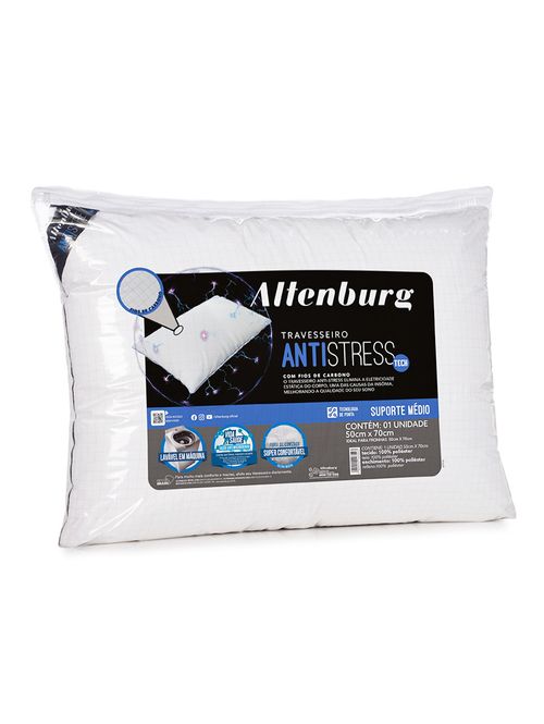 Travesseiro Antistress Tech Altenburg Branco