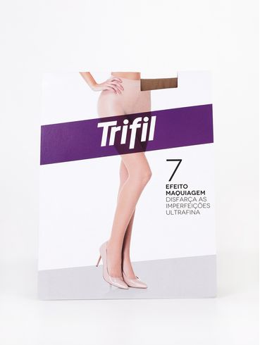 Meia-Calça Fio 7 Efeito Maquiagem Trifil Feminina NATURAL