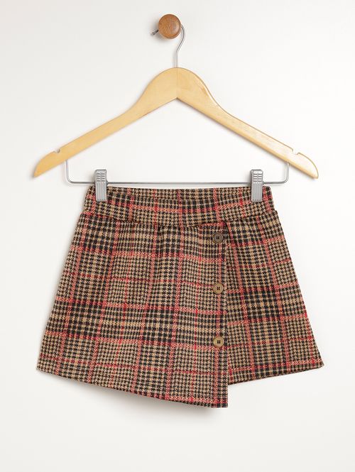 Short Juvenil Para Menina - CARAMELO