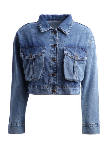 Jaqueta Jeans Feminina AZUL