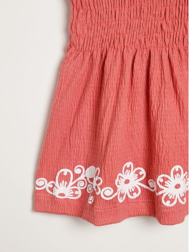 Blusa Manga Longa Infantil Para Menina - TELHA