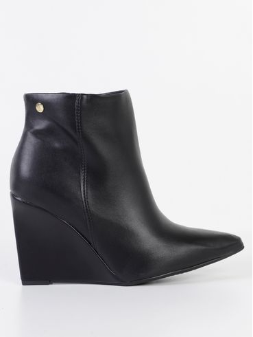 Bota Cano Curto Vizzano Feminina PRETO