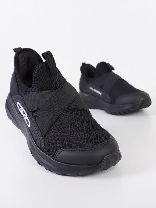 Tênis Olympikus Juvenil Para Menino - PRETO/BRANCO