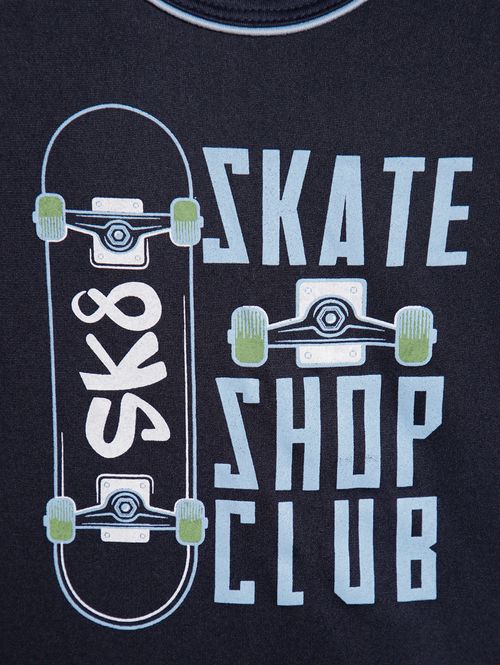 Pijama Longo Infantil Para Menino - MARINHO