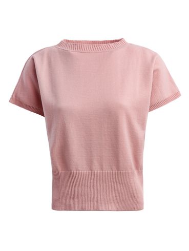 Blusa de Tricot Autentique Feminina ROSA CLARO