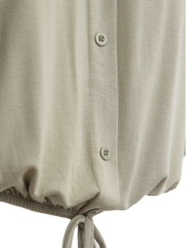 Blusa Manga 3/4 Ciganinha Feminina VERDE CLARO