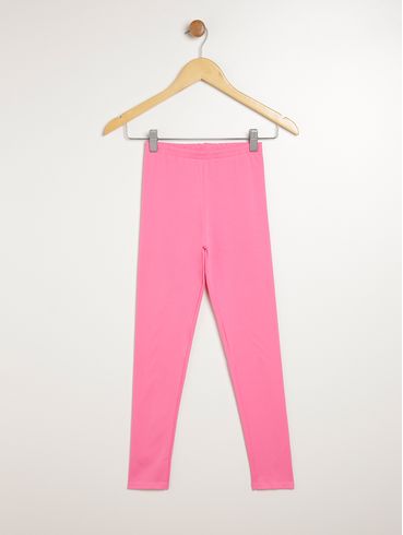 Calça Legging Juvenil Para Menina - ROSA