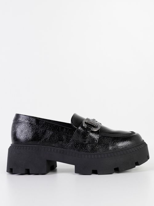 Mocassim Tratorado Quiz Feminino PRETO