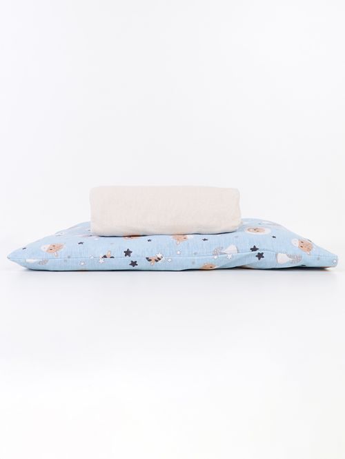 Jogo de Lençol Para Berço - Azul