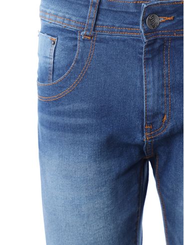 Calça Jeans Skinny Masculina AZUL