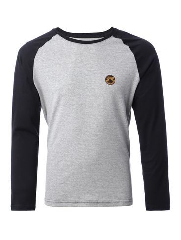Camiseta Manga Longa Masculina MESCLA