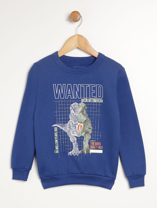 Moletom Kid + Infantil Para Menino - AZUL